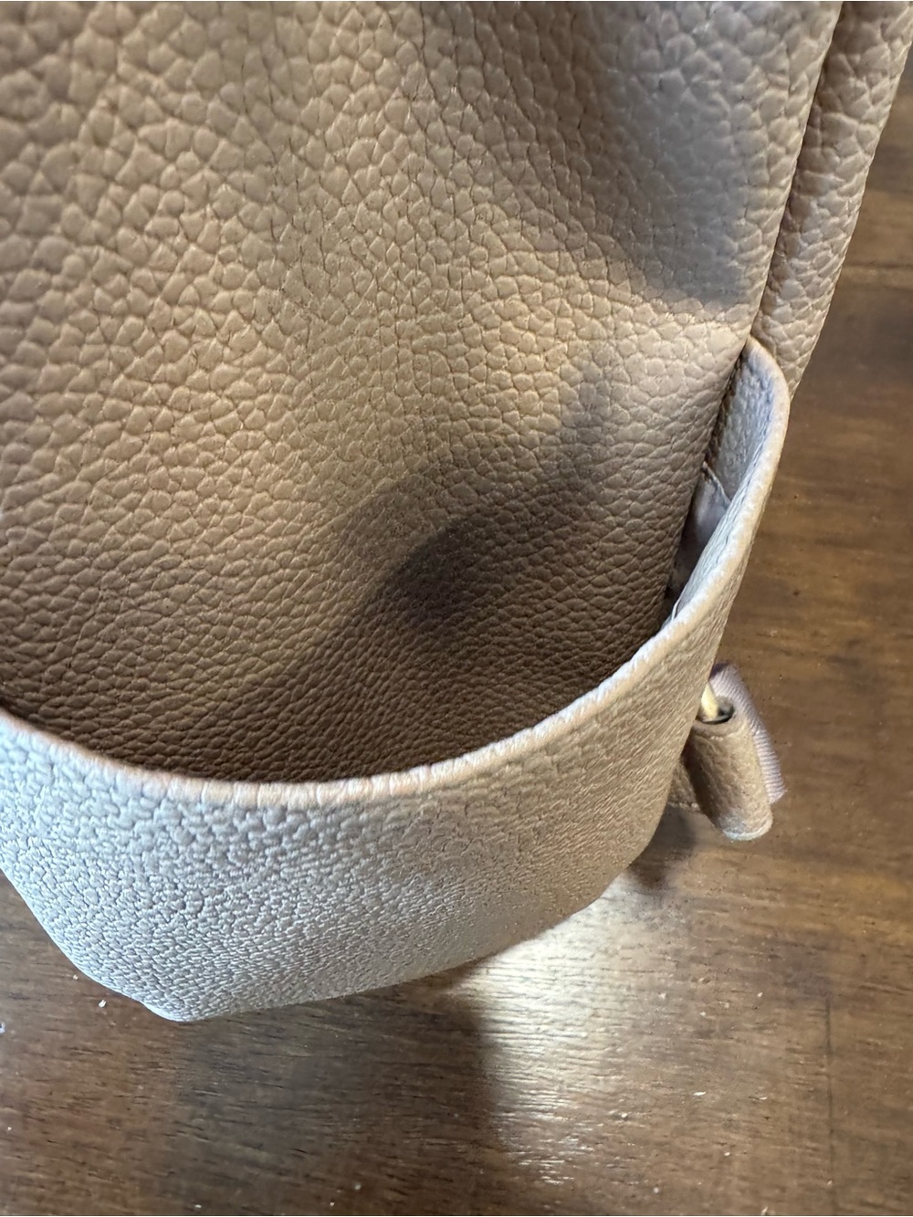 Freshly Picked Butterscotch Mini Classic Diaper Bag Backpack Vegan Leather - Picture 5 of 15